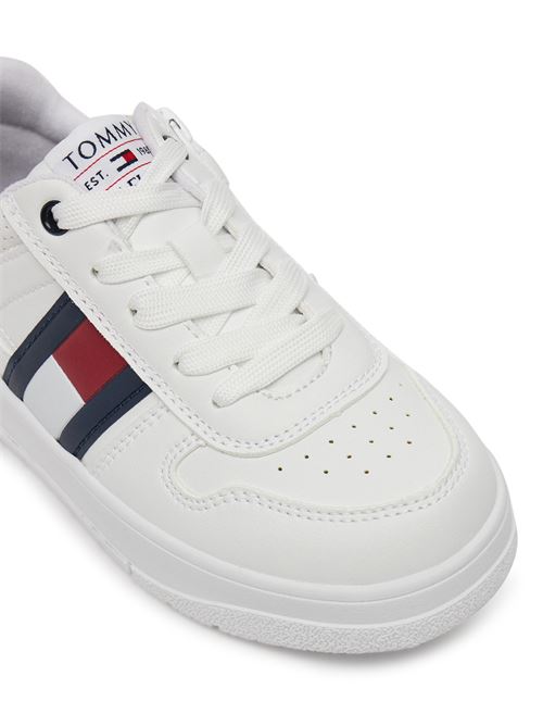 FLAG SNEAKER BASSA ALLACCIATA TOMMY HILFIGER | 33859 1355/X336